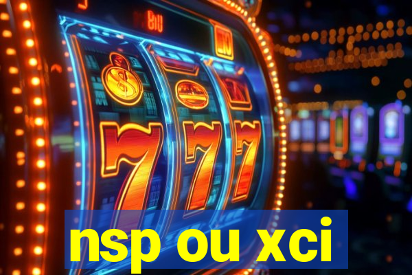 nsp ou xci